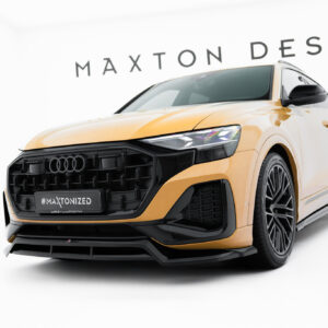 Maxton Design Front Splitter Audi Q8 Mk1 Facelift AU-Q8-1F-FD1G+FD1RG