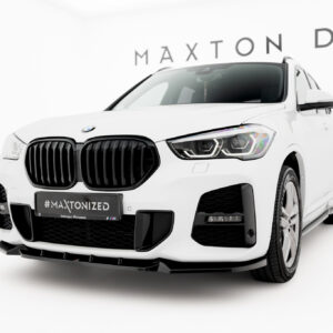 Maxton Design Front Splitter BMW X1 M-Pack F48 Facelift BM-X1-48F-MPACK-FD1G