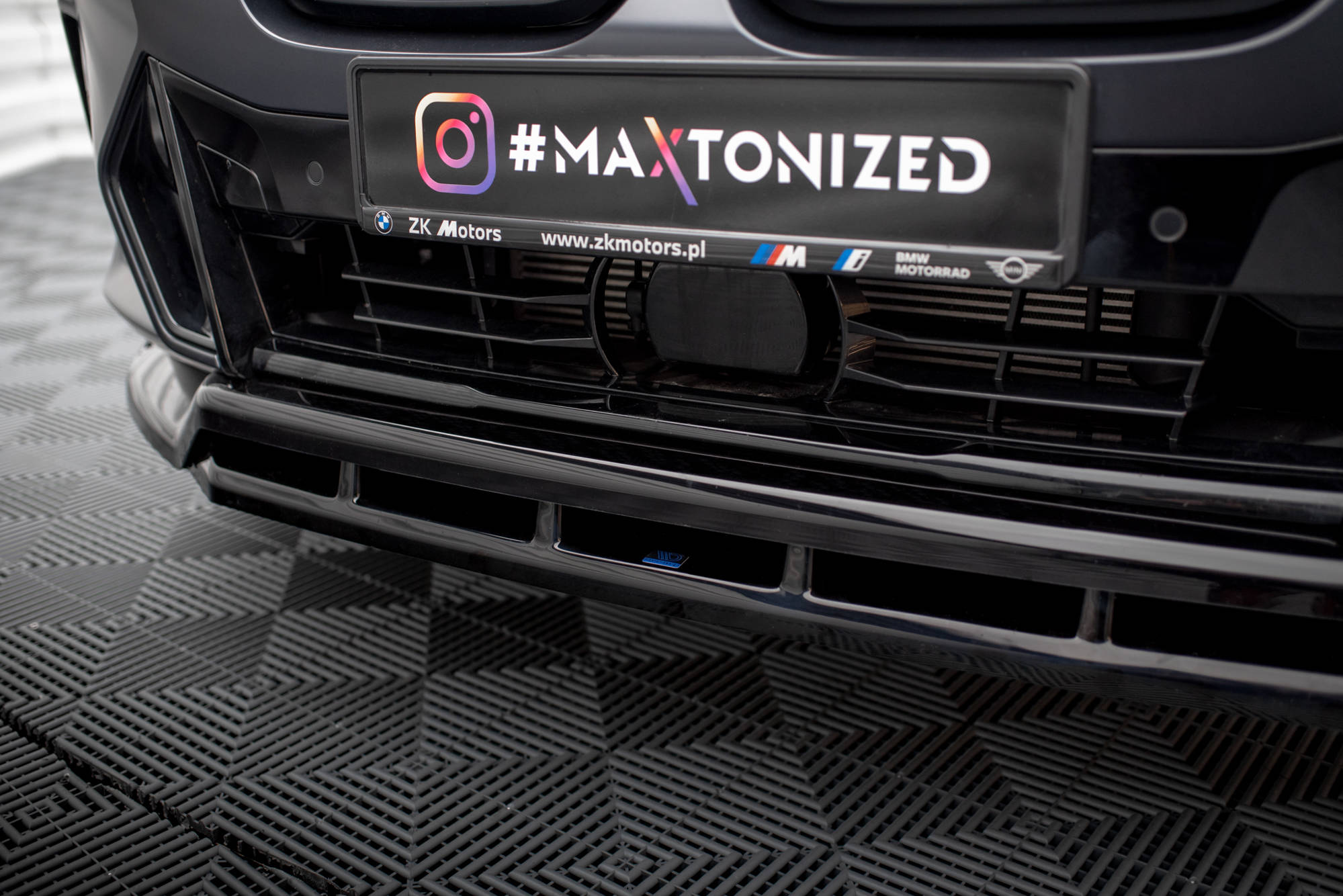 Maxton Design Front Splitter BMW X3 M-Pack G01 Facelift / iX3 M