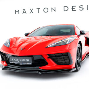 Maxton Design Front Splitter Chevrolet Corvette C8 CH-CO-C8-FD2G+FD2RG