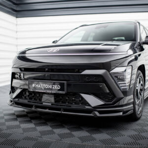 Maxton Design Front Splitter Hyundai Kona N-Line Mk2 HY-KO-2-NLINE-FD1G