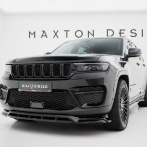 Maxton Design Front Splitter Jeep Grand Cherokee Trailhawk Mk5 JE-GC-5-TH-FD1G+FD1RG