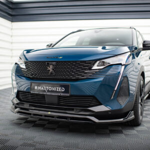 Maxton Design Front Splitter Peugeot 3008 GT-Line Mk2 Facelift PE-3008-2F-GTLINE-FD1G+FD1RG