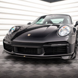 Maxton Design Front Splitter Porsche 911 Turbo S 992 PO-911-992-TURBO-S-FD1G