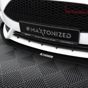 Maxton Design Front Splitter Racing V.3 Ford Fiesta ST Mk7 FL FO-FI-7F-ST-CNC-FD3A