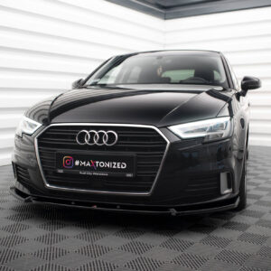 Maxton Design Front Splitter V.1 Audi A3 Sportback 8V Facelift AU-A3-3F-SB-FD1G