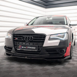 Maxton Design Front Splitter V.1 Audi S8 D4 AU-A8-D4-SLINE-FD1G