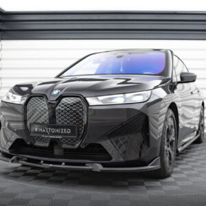 Maxton Design Front Splitter V.1 BMW iX M-Pack i20 BM-IX-1-MPACK-FD1G