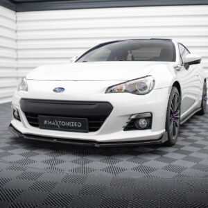 Maxton Design Front Splitter V.1 + Flaps Subaru BRZ Mk1 SU-BRZ-1-FD1G+FSF1B