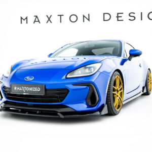 Maxton Design Front Splitter V.1 + Flaps Subaru BRZ Mk2 SU-BRZ-2-FD1G+FSF1B