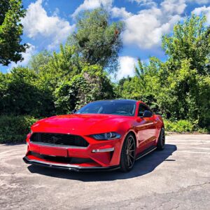 Maxton Design Front Splitter V.1 Ford Mustang Mk. 6 Facelift FO-MU-6F-FD1G