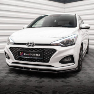Maxton Design Front Splitter V.1 Hyundai I20 Mk2 Facelift HY-I20-2F-FD1G