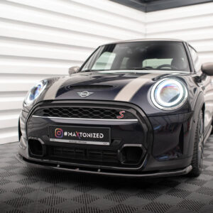 Maxton Design Front Splitter V.1 Mini Cooper S F56 Facelift MC-S-3F-56-JCW-FD1G