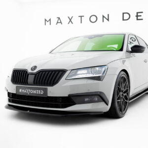 Maxton Design Front Splitter V.1 Skoda Superb Liftback / Combi Mk3 SK-SU-3-FD1G