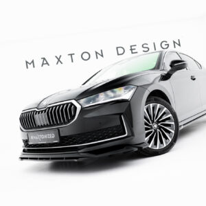 Maxton Design Front Splitter V.1 Skoda Superb Mk4 SK-SU-4-FD1G+FD1RG