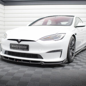 Maxton Design Front Splitter V.1 Tesla Model S Plaid Mk1 Facelift TE-MODELS-1F2-PL-FD1G