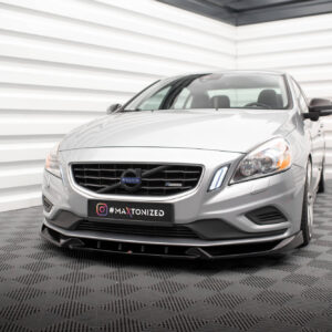 Maxton Design Front Splitter V.1 Volvo S60 R-Design Mk2 VO-S60-2-RDESIGN-FD1G
