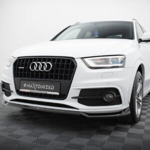 Maxton Design Front Splitter V.2 Audi Q3 S-line 8U AU-Q3-1-SLINE-SB-FD2G