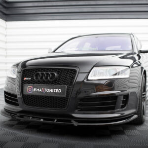 Maxton Design Front Splitter V.2 Audi RS6 Avant C6 AU-RS6-C6-FD2G