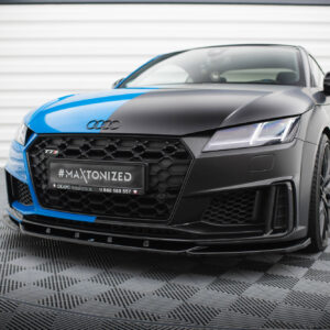 Maxton Design Front Splitter V.2 Audi TT S / TT S-Line 8S Facelift AU-TT-3F-S-FD2G