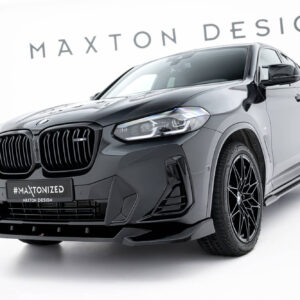 Maxton Design Front Splitter V.2 BMW X4 M-Pack G02 Facelift BM-X4-02F-MPACK-FD2G