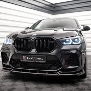 Maxton Design Front Splitter V.2 BMW X6 M F96 BM-X6-F96-M-FD2G