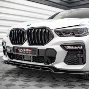 Maxton Design Front Splitter V.2 BMW X6 M-Pack G06 BM-X6-06-MPACK-FD2G+FD2RG