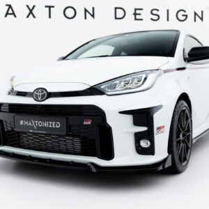 Maxton Design Front Splitter V.2 + Flaps Toyota GR Yaris Mk4 TO-YA-4-GR4-FD2G+FSF