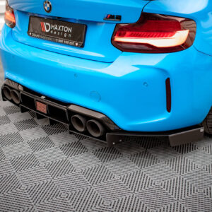 Maxton Design Rear Diffuser Racing BMW M2 F87 BM-2-87-M-COMP-CNC-RS1A