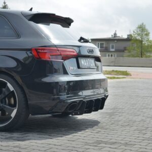 Maxton Design Rear Diffuser V.1 Audi RS3 8V FL Sportback AU-RS3-8VF-CNC-RS1A