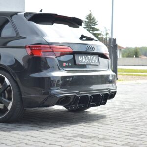 Maxton Design Rear Diffuser V.2 Audi RS3 8V FL Sportback AU-RS3-8VF-CNC-RS2A