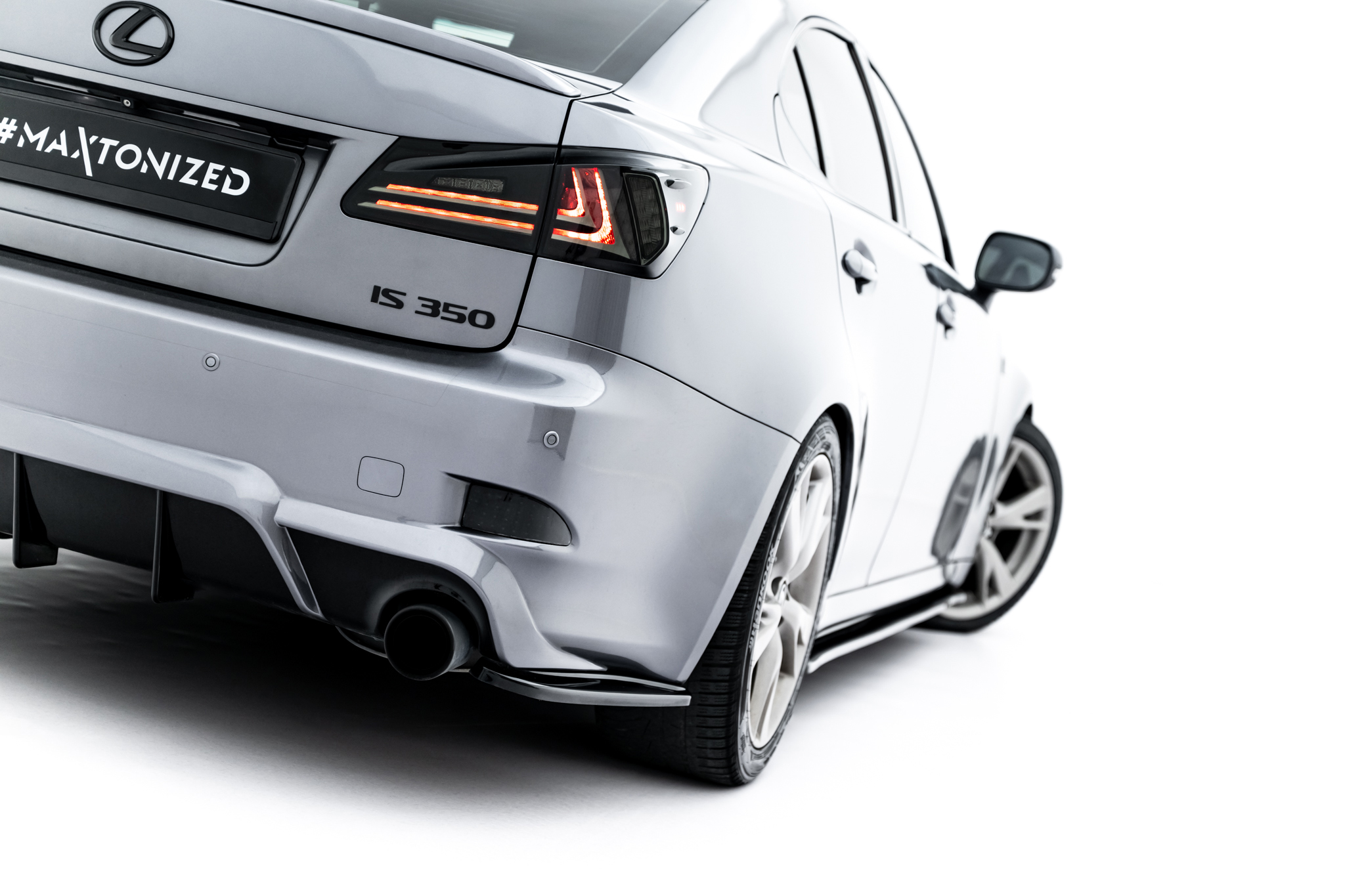 Maxton Design Rear Side Splitters Lexus IS F-Sport Mk2 (XE20