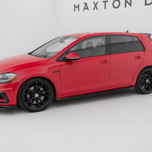 Maxton Design Set of Splitters V.1 Volkswagen Golf R Hatchback Mk7 Facelift VW-GO-7F-R-SET1
