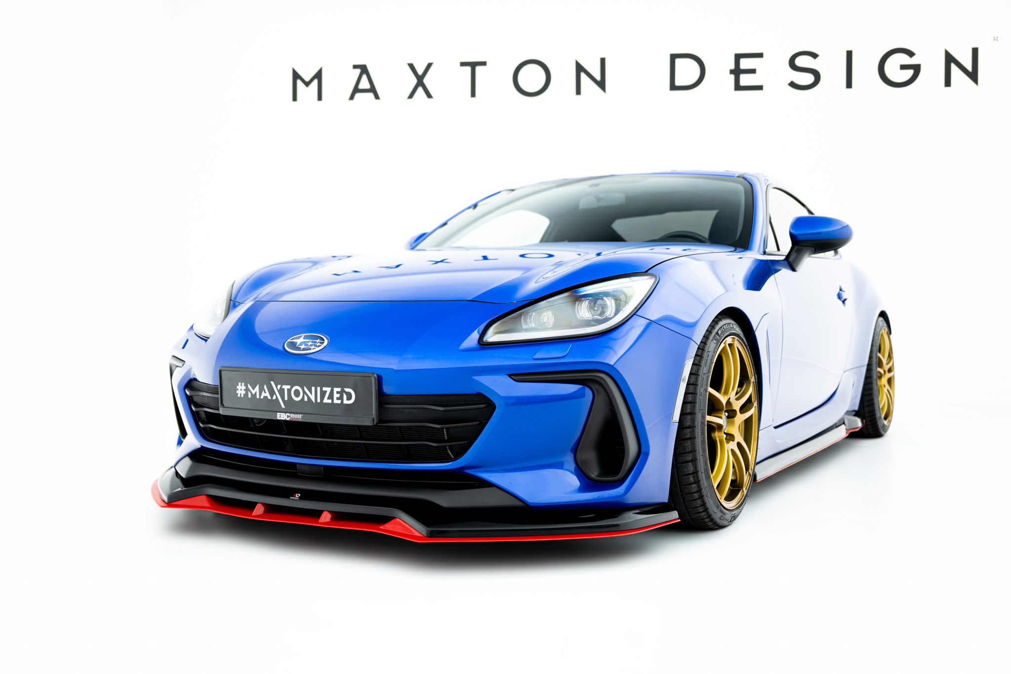Maxton Design Set of Splitters V.2 Subaru BRZ Mk2 SU-BRZ-2-SET2