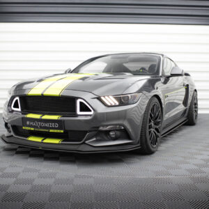 Maxton Design Street Pro Front Splitter Ford Mustang GT Mk6 FOMU6GTCNC-FD1B