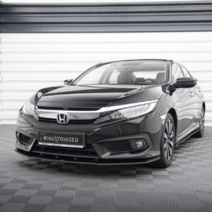 Maxton Design Street Pro Front Splitter Honda Civic Sedan Mk10 HOCI10CNC-FD1B