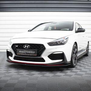 Maxton Design Street Pro Front Splitter Hyundai I30 N Mk3 Hatchback / Fastback HYI303NCNC-FD2B