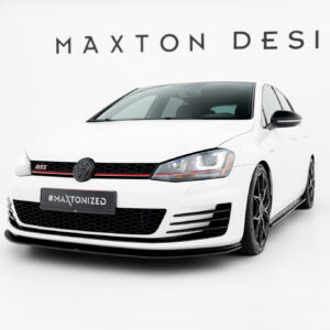 Maxton Design Street Pro Front Splitter VW Golf 7 GTI VWGO7GTICNC-FD2B