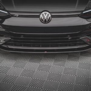 Maxton Design Street Pro Front Splitter Volkswagen Golf R Mk8 VWGO8RCNC-FD1B