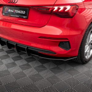 Maxton Design Street Pro Rear Diffuser Audi A3 Sportback 8Y AUA38YCNC-RS1B