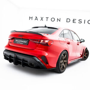 Maxton Design Street Pro Rear Diffuser Audi RS3 Sedan 8Y Facelift AURS38YFSCNC-RS1B