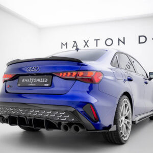 Maxton Design Street Pro Rear Diffuser Audi S3 Sedan 8Y Facelift AUS38YFSCNC-RS1B