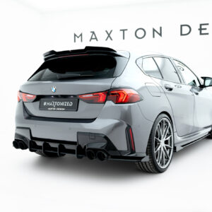 Maxton Design Street Pro Rear Diffuser BMW M135i F70 BM170MCNC-RS1BRB