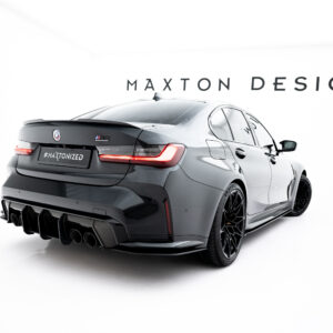 Maxton Design Street Pro Rear Diffuser BMW M3 Sedan / Touring G80 BM4G82MCNC-RS1B+BRBI