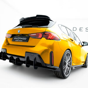 Maxton Design Street Pro Rear Diffuser + Flaps BMW 1 M-Pack F70 BM170MPACKCNC-RS1B+RSF1G