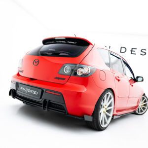 Maxton Design Street Pro Rear Diffuser Mazda 3 MPS Mk1 EU Version MA3MPS1CNC-RS2BRB
