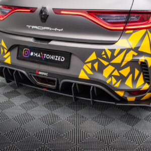 Maxton Design Street Pro Rear Diffuser Renault Megane RS Mk4 REME4RSCNC-RS1B