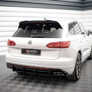 Maxton Design Street Pro Rear Diffuser Volkswagen Touareg R-Line Mk3 VWTO3RLINECNC-RS1B