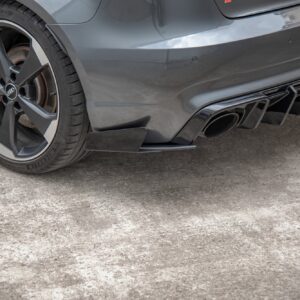 Maxton Design Street Pro Rear Side Splitters + Flaps Audi RS3 8V Sportback AURS38VCNC-RSD1B+RSF1G