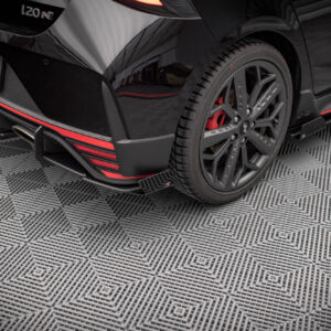 Maxton Design Street Pro Rear Side Splitters + Flaps Hyundai I20 N Mk3 HYI203NCNC-RSD1B+RSF1G